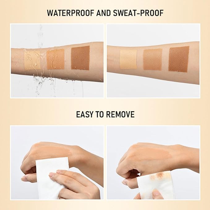 118ml Airbrush Legs, Leg Makeup Lotion, Body Makeup, Waterproof Long Lasting Full Coverage Lightweight Leg Body Cosmetic for Wedding (1#)