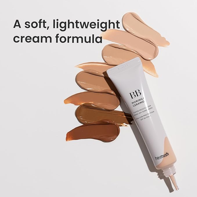 HEIMISH Moringa Ceramide BB Cream SPF 30 PA++ | 28 Tan | 1.87 fl oz / 53g