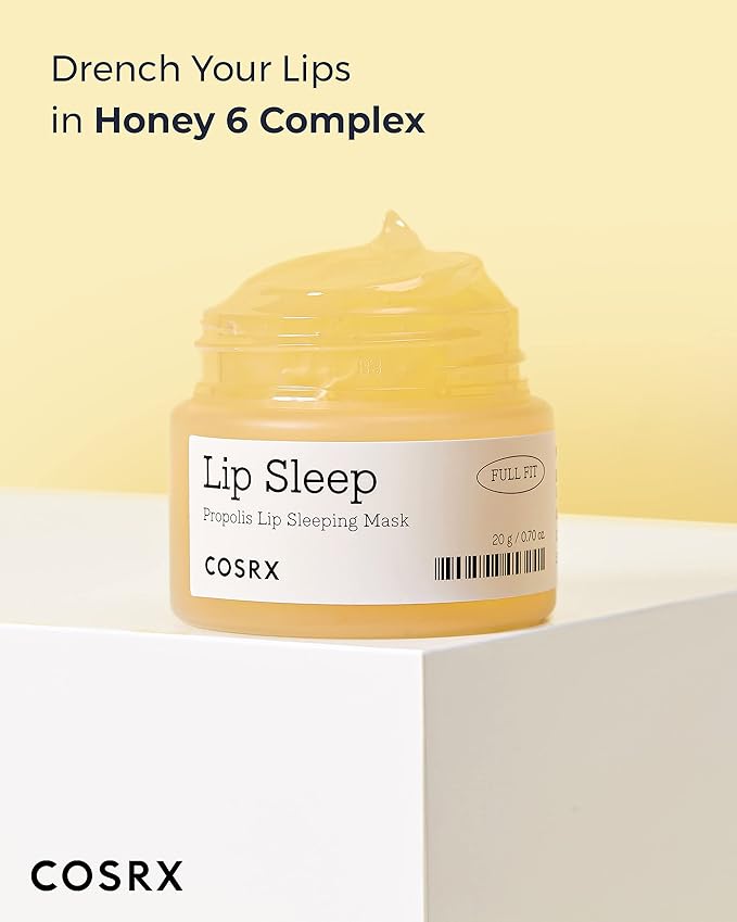 COSRX Lip Care Balm for Dry Chapped Lips, Enriched with Shea Butter, Sleeping Mask, Korean Skincare, Animal Testing-Free, Artificial Fragrance-Free, Parabens-Free (Lip Sleeping Mask)