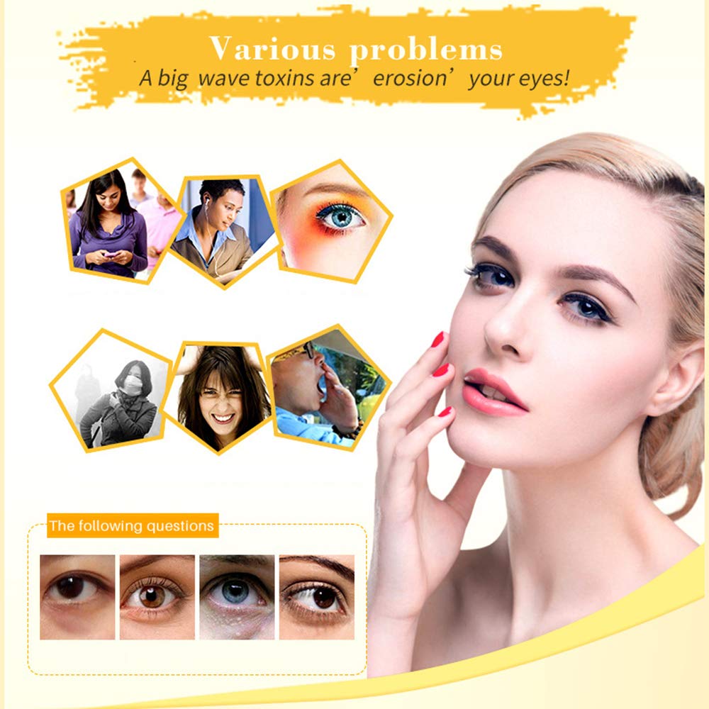 Under Eye Patches, 30PCS Pink Eye Mask, Eye Gel Pads With Collagen Treatment for Reducing Dark Circles, Lighten Wrinkles Anti-Aging Moisturizing, Fine Lines Eye Bags Puffiness Women Men