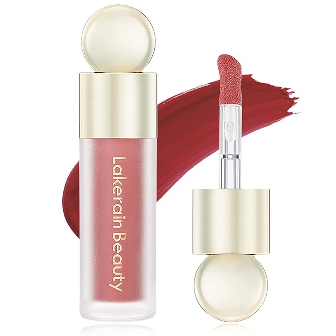 Liquid Blush,Natural Soft Cream Face Blush Matte Cheek Tint,Lightweight,Moisturizing,Waterproof,Long Lasting Face Blush Stick(4#)