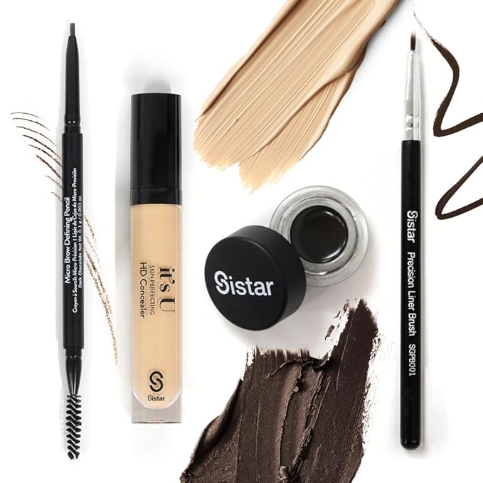 Sistar it's U Skin Perfecting HD Concealer Full Coverage Lightweight Long Lasting Correcting Liquid Contour Cover Masker Makeup 5 ml / 0.17 fl. oz (Fawn)
