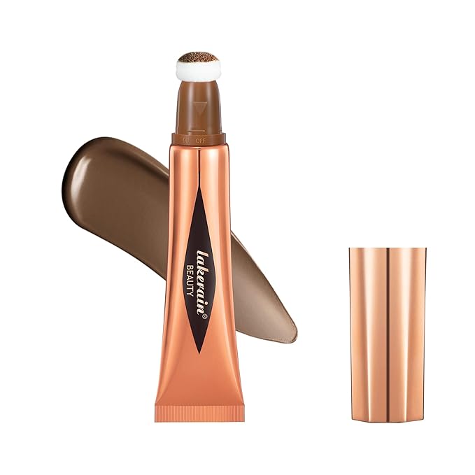 Liquid Contour Beauty Stick, Contour Stick, Bronzer Stick,Multi-Function Beauty Stick, Cream Contour With Cushion Applicator, Liquid Contour Stick, Women's Contour Makeup (06#)