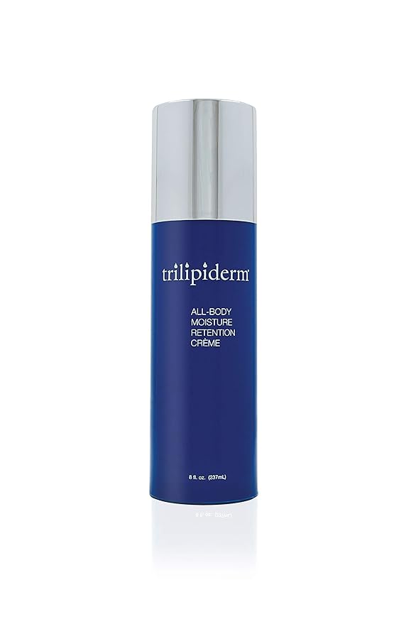 Trilipiderm Overnighter Bundle – All-Body Moisture Retention Crème and Rehydration Night Crème Set – Nightly Moisturizing, Lipid Replacement and Renewal