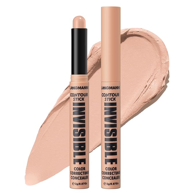 Jolilab 1 Color Contour Stick Concealer Stick Cream Palette Contour Multifunctional Contouring Makeup Kit for Face Highlighter Makeup Stick Set Long Lasting & Waterproof(05#light, 1)