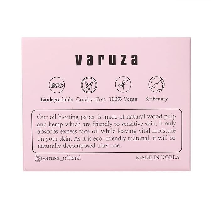 [400 Counts + Mirror Case] Natural Bamboo Charcoall Oil Blotting Sheets for Face with Mirror Compact and Refills