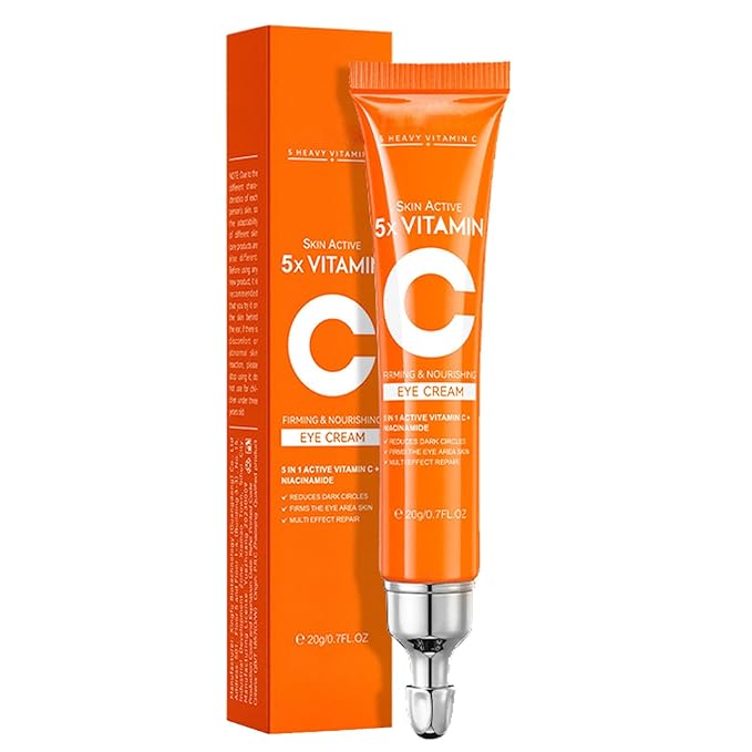 Eye Cream For Dark Circles, Vitamin C Eye Cream For Dark Circles, Puffiness and Bag, Anti Aging Eye Cream Firming Skin, Reduces Fine Lines, Moisturizing Eye Cream for Dry Skin around Eyes