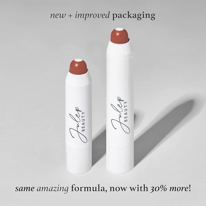 Julep It's Balm: Tinted Lip Balm + Buildable Lip Color - Brandy Wine - Natural Gloss Finish - Hydrating Vitamin E Core - Vegan