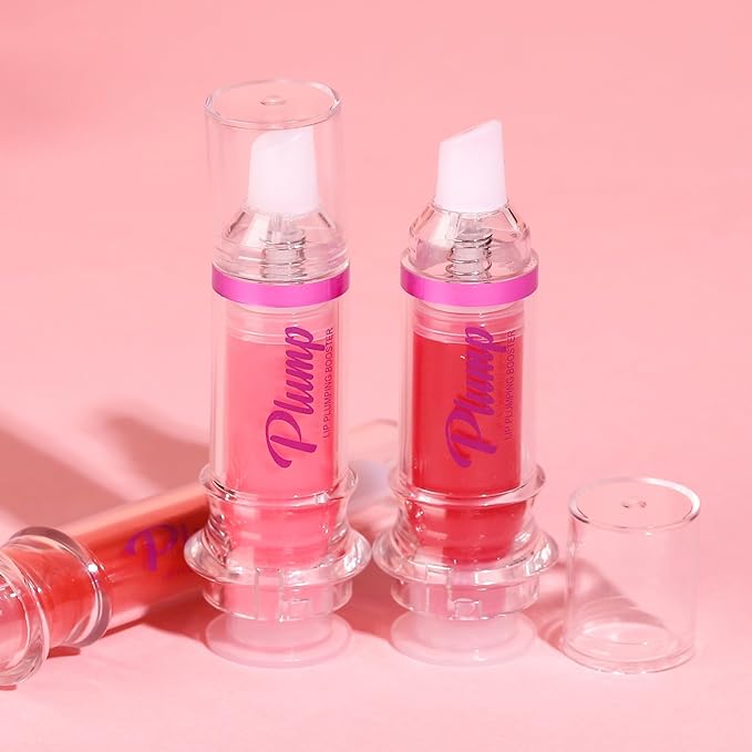 Lip Plumper Gloss,Natural Spicy Lip Plumping Booster Moisturizing Hydrating Lip Plumping Oil and Lip Care Serum for Women Girls(#5)