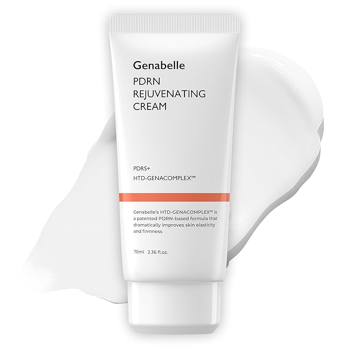 PDRN Rejuvenating Cream - Lightweight Moisturizer with Original PDRN, CICA, Hyaluronic Acid - Nourishing, Hydrating, and Soothing Formula - 2.36 fl.oz