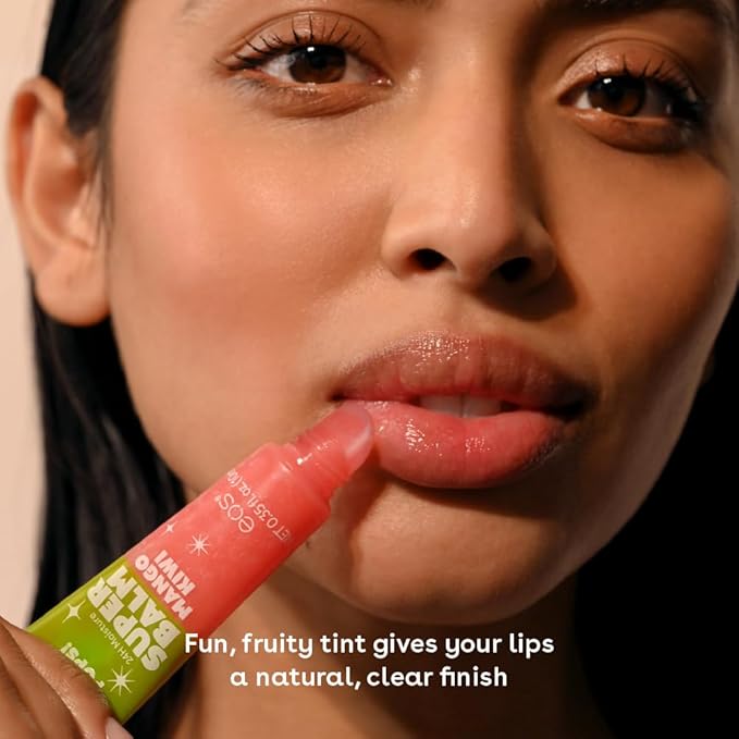 eos 24H Moisture Super Balm- Mango Kiwi, Limited-Edition Lip Mask, Lip Butter, 0.35 fl oz