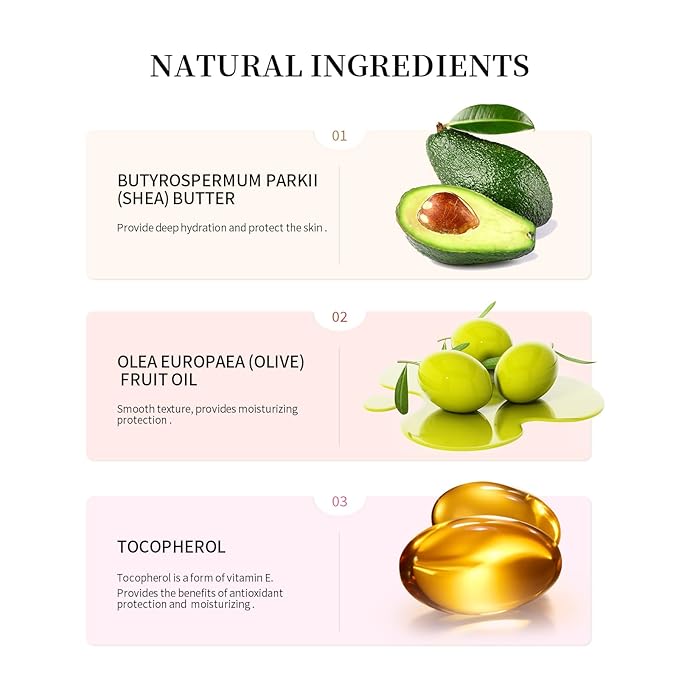 Moisturizing Lip Balm Butter for Dry Cracked Lips,Day/Night Hydrating Lip Mask, Ultra-Nourishing Lip Care Moisturizer for Soft, Smooth and Supple Lips (Pink Sugar)