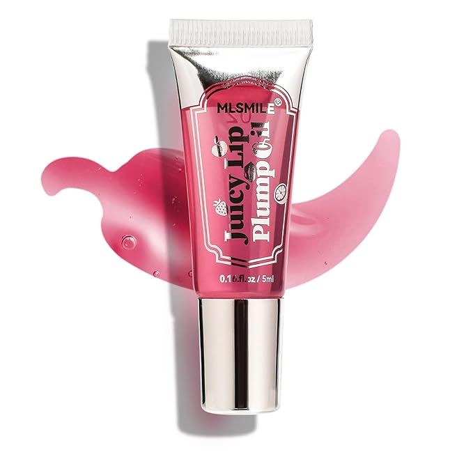 Lip Plumping Booster, Spicy Roll On Lip Plumper Gloss Lip Plumping Oil, Ultra-Hydrating & Nourishing, Lip Enhancer Lipstick, Glossy Finish Fuller Natural Lip Gloss for Women Girls (#02)