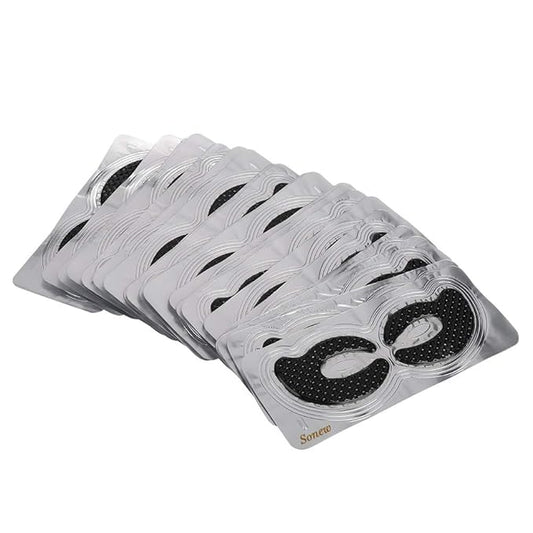 20 Pairs Eye Hyaluronic Acid Eyes Patches for Dark Circle, Puffy Eyes, Wrinkles, Eye Bags, Puffiness Bamboo Charcoal Eye Skin Care Pads Anti-aging