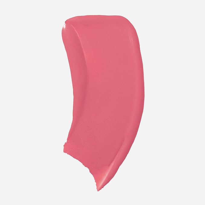 Saie Dew Blush - Lightweight Liquid Blush with a Blendable + Buildable Cream Finish - Dewy Cheek Tint with Doe Foot Wand Makeup Applicator - Neutral Pink Blush - Sweetie (.40 oz)