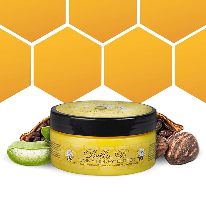 BELLA B Pregnancy & Beyond Essentials - Skin Care Gift Set - New Mom Gifts - Gift For Mom - New Mom Gift Basket - Pregnancy Must Haves - Pregnancy Gifts For First Time Moms