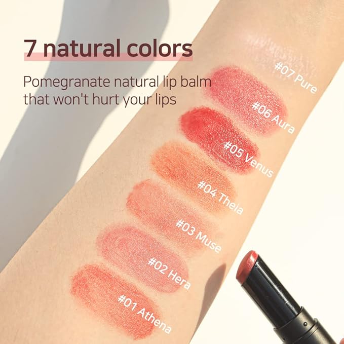 NATURAL SHINE Lux Triple Lip CURE Balm VENUS (Ruby Red) tar-free, 100% natural ingredients, deep nourishing nighttime lip treatment care for dry and chapped lips (0.17 oz)