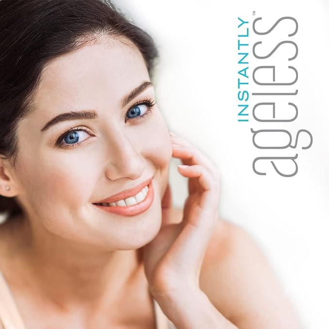Instantly Ageless Facelift in A Box - Instant Eye Bag Remover Puffiness -1 Box of 25 Vials Moisture Lift- Instant Under Eye Bags Remover - Wrinkle Tightener