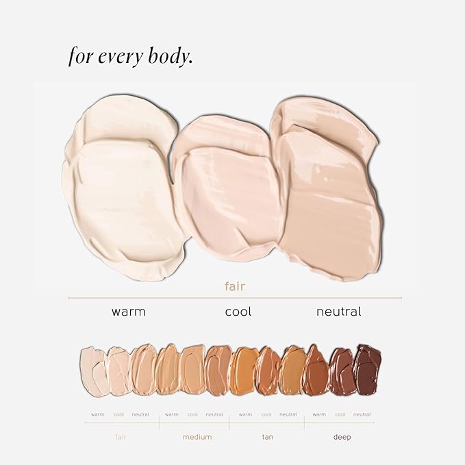 the TINGE tint (fair warm)