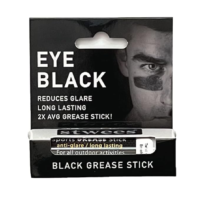 Pro-Sports stick, Cream Tube, reduce glare, sun block, SFX face painting, Baseball/Football/Softball, made KOREA (1 Pack)