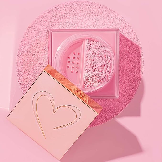“Pink Cloud” | Loose Setting Powder Minimizes Pores and Fine Lines Matte Finish Natural Face Makeup, 1.88 Pound (Pack of 1)