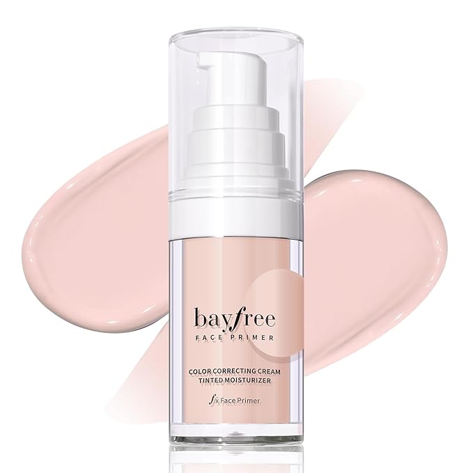 Color Correcting Cream Tinted Moisturizer, Makeup Primer for A Glow Skin Tint, Formulated with Ginseng and Centella Asiatica, Hydrating Essence