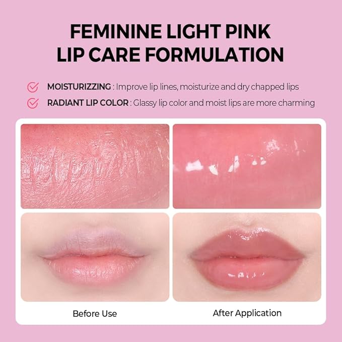 Klavuu Nourishing Care Lip Sleeping Pack(Berry & Berry) - Overnight Exfoliating & Nourishing Lip Treatment Balm for Dry Lips - Natural Moisturizing Lip Oil - Lip Balm to Repair & Protect Lips