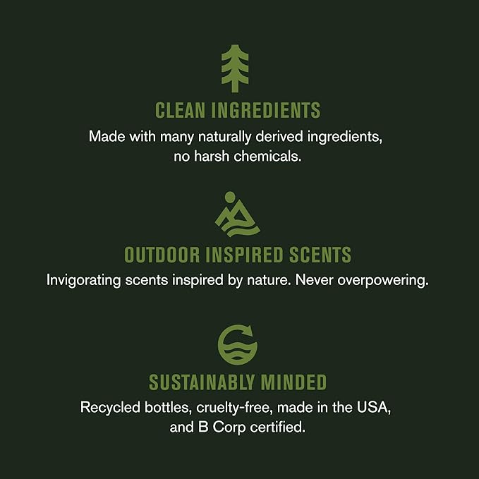 Every Man Jack Men's Body Wash Variety Pack - Includes 3 Body Washes with Natural Ingredients & Incredible Scents - Amber + Sandalwood, Cedar + Red Sage, Sea Minerals + Citron Fragrances