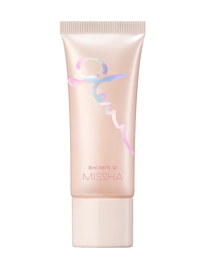 MISSHA Glow Skin Balm 0.68 fl oz/ 20ml, 4-in-1 Primer, Moisturizing Cream, Morning Pack, Luminizing Cream for a Flawless Natural Glow Glass Skin