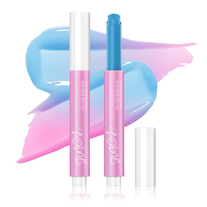 DAGEDA Tinted Lip Balm, Moisturizing Magic Color Changing Lipstick, Soothing Hydrating Lip Balm Tinted, Glossy Lip Plump Gloss Butter Balm, Lightweight, Non-Greasy, 05