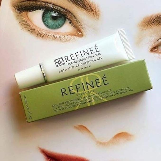 Anti-Puff Brightening Eye Gel for Under Eye Bags & Dark Circles .5oz