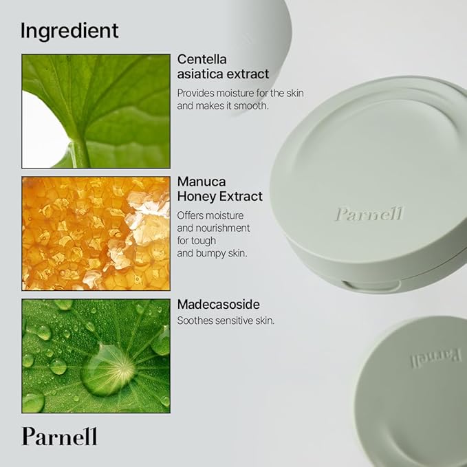 Parnell Cicamanu Serum In Matte Cushion (#23 Natural beige, 15g)