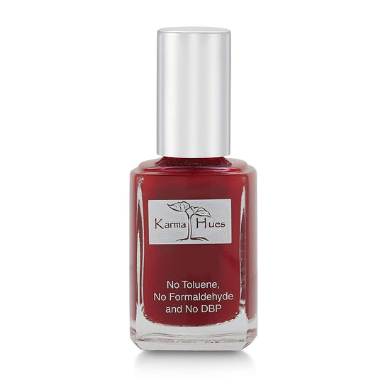 Karma Organic Natural Nail Polish-Non-Toxic Nail Art, Vegan and Cruelty-Free Nail Paint (Two Dozen Roses)