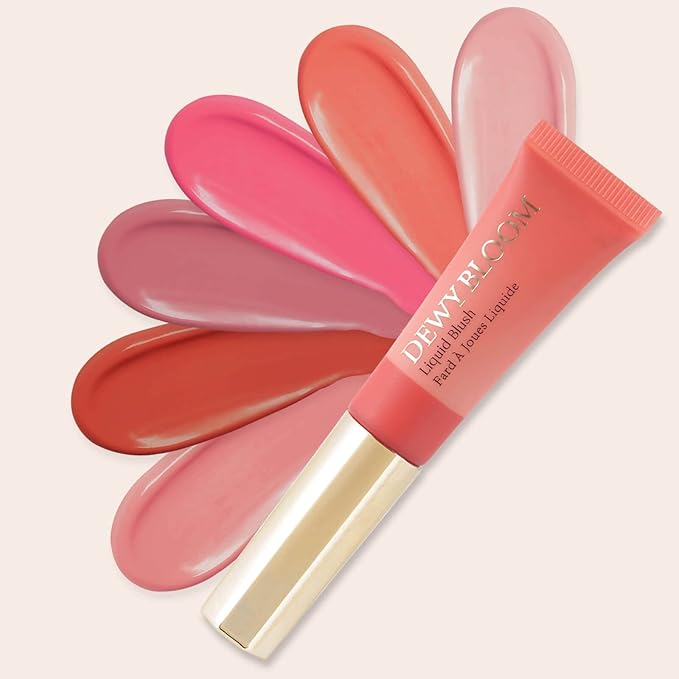 Blush Beauty Wand,Matte Face Blush Contour Wand with Cushion Applicator,Smooth Creamy Liquid Blush Wand,Blendable Blush Rouge Stick for Cheek,Cruelty-free,105 Ardour,Brownish Red