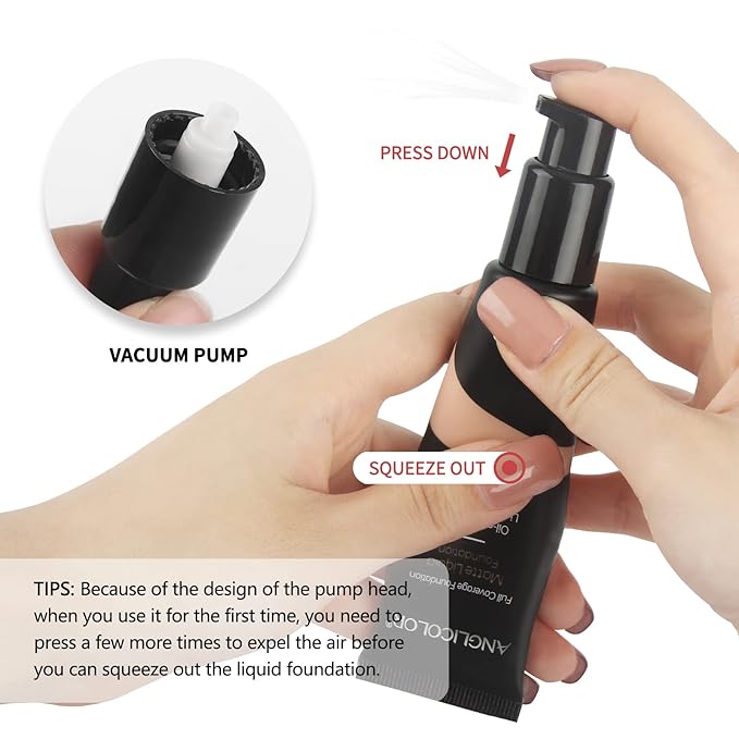Matte Oil Control Concealer Foundation Flawless Soft Long Lasting Foundation Makeup,Waterproof Full Coverage Face Makeup Strong Concealer Foundation for Oily Acne Skin (#105 Sand)