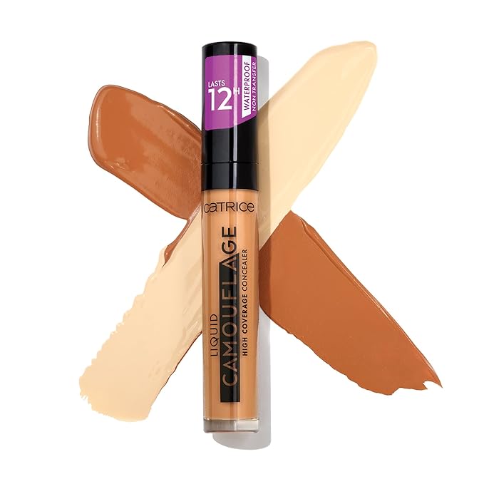 Catrice | Liquid Camouflage High Coverage Concealer | Ultra Long Lasting Concealer | Oil & Paraben Free | Cruelty Free (015 | Honey)