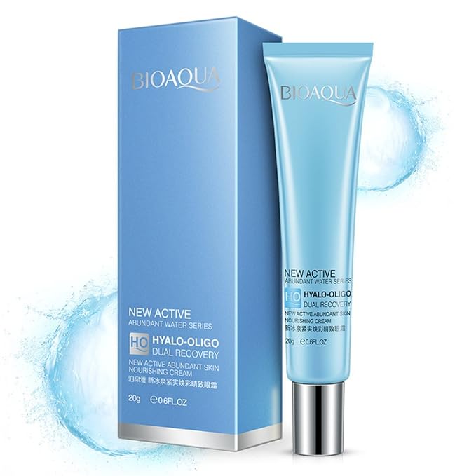 BIOAQUA New Active Abundant Water HYALO-OLIGO Dual Recovery Nourishing Natural Extract Cream 20g