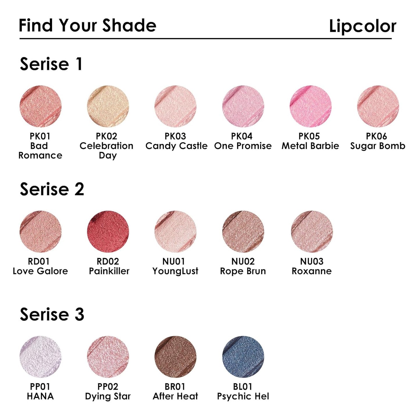 FOCALLURE Metallic Liquid Lipstick,Non Stick Cup Lip Gloss,High Impact Lip Color with Transfer-proof Wear,Long Lasting & Waterproof Lipstick Makeup for Women,One Promise