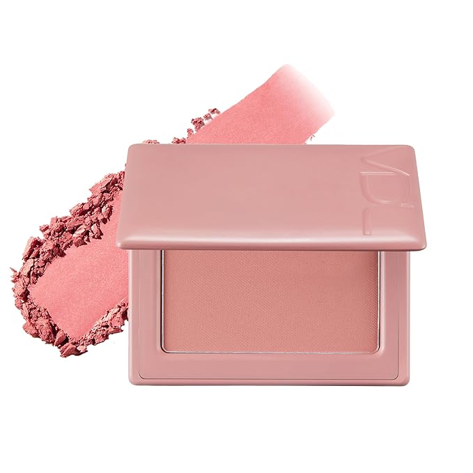 VDL Cheekstain Pastel Blush for Cheeks (Waltz for Rose, 0.2oz)- Lightweight, Velvet Powder Formula - Seamless, Long-Lasting, Natural-Looking Glow | Korean Makeup