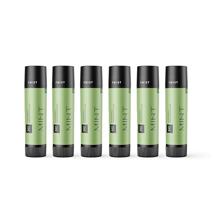 Natural Inspirations Ultra Hydrating SPF 30 Lip Butter 6 Piece Set - Mint