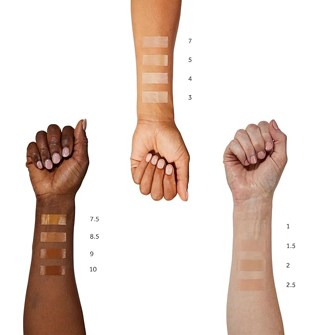 No7 Hydraluminous Concealer - Shade 7 - Full-Coverage Under Eye Concealer for Dark Circles with Caffeine & Ceramides - Hydrating & Brightening Concealer for Dark Under Eye Area (3.9ml)