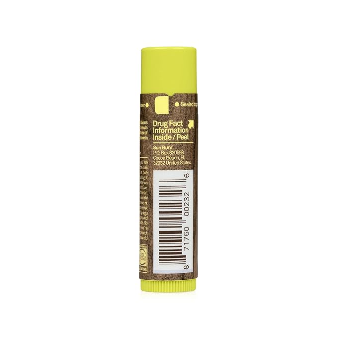 Sun Bum SPF 30 Sunscreen Lip Balm | Vegan and Cruelty Free Broad Spectrum UVA/UVB Lip Care with Aloe and Vitamin E for Moisturized Lips | Pineapple Flavor |.15 oz