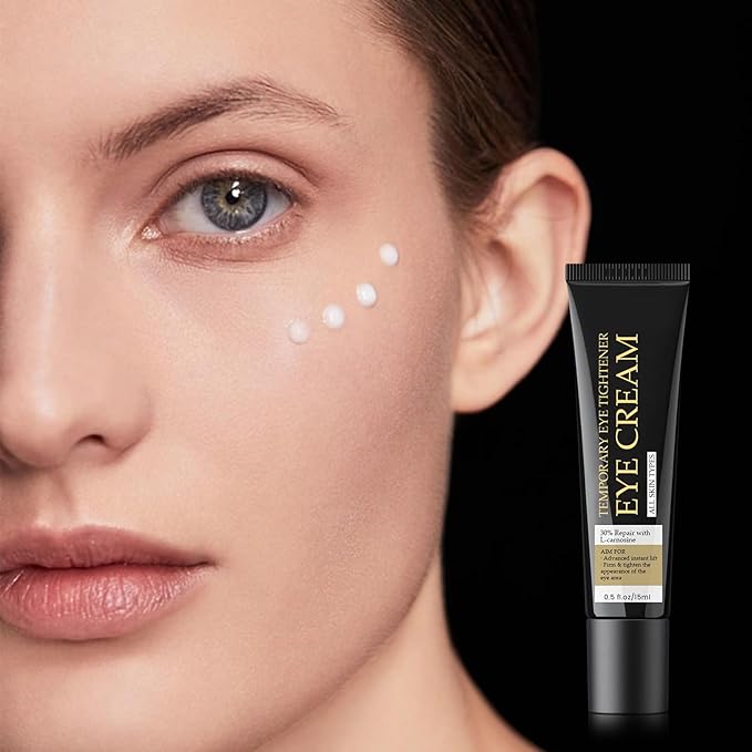Temporary Eye Tightener Eye Cream, Instant Firmx Eye Cream Reduces Under Eye Bags and Wrinkles, Dark Circles Anti Aging Fine Lines, Firm Skin Under Your Eyes