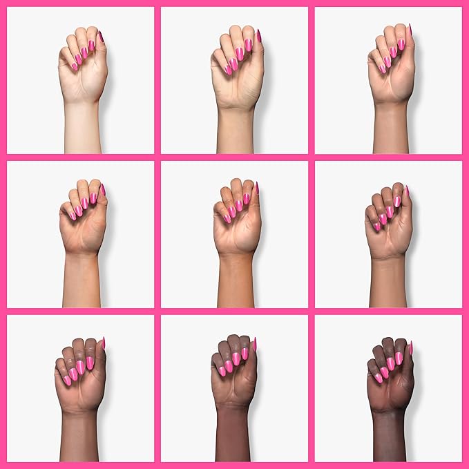 Kiara Sky Long Lasting Nail Dip Powder Pink Tones 1 oz, Razzberry Fizz