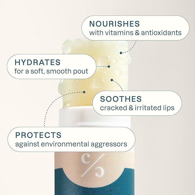 Cliganic Organic Lip Balm 2 pack - Cooling Citrus