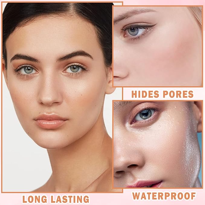 2PCS Setting Powder Loose Face Powder Matte Soft Smooth Oil Control Long Lasting Loose Setting Powder Makeup for Natural Flawless（01#Translucent+02# Pink Complexion）