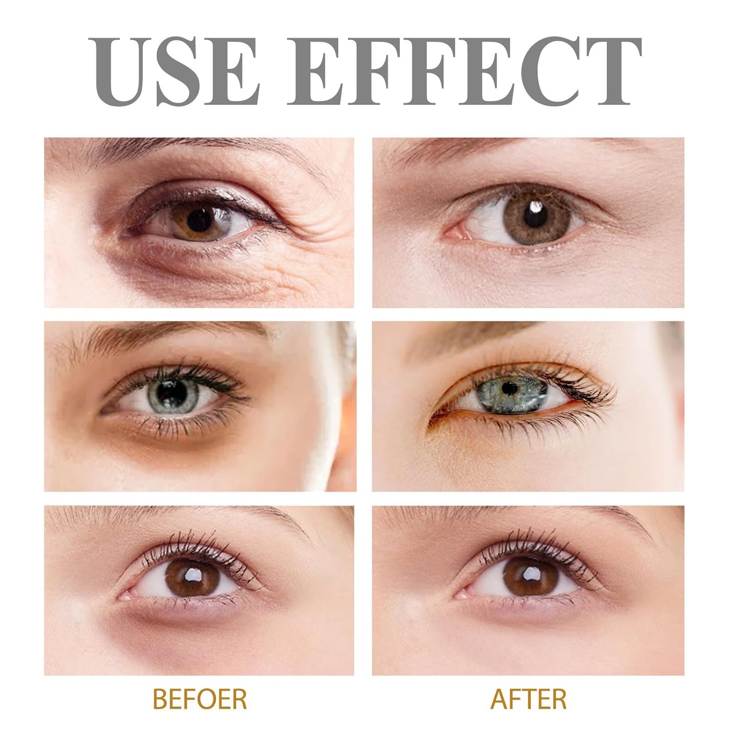 60-Second Eye Effects Age-Defying Tinted Firming Gel, 60-Second Eye Firming Gel,For Dark Circles & Puffy Eyes (Pack of 2)