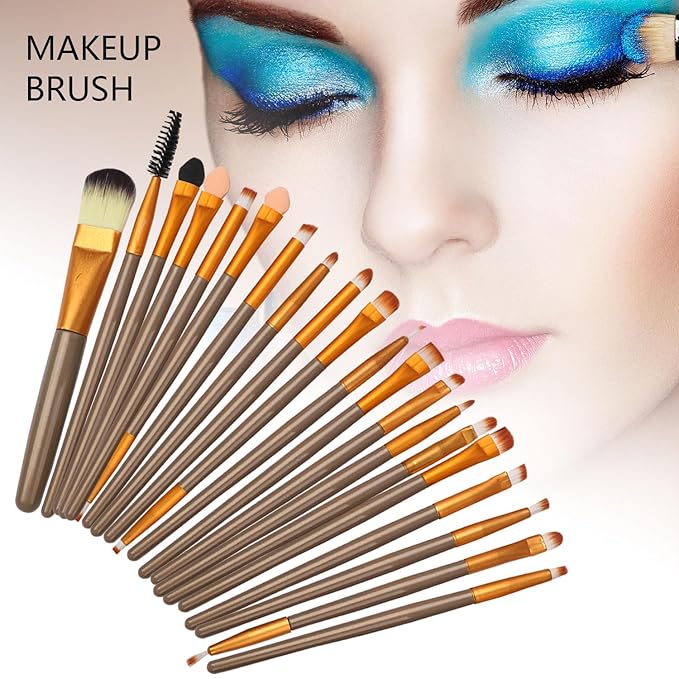 All in One Makeup Kit for Makeup storage bag 2X14 Colors Eyeshadow Palette Liquid Foundation Eyeliner Pencils Contouring Stick Lip Gloss Eyebrow Pencils 20Pcs Makeup Brushes etc For Women Girls Teens (Pink)