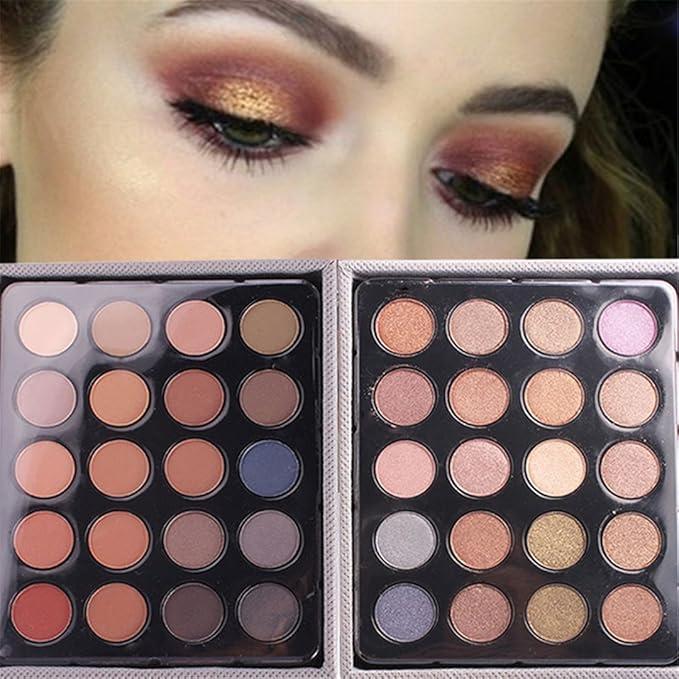 Pure Vie All In One Makeup Palette Gift Set Including 94 Eyeshadow, 12 Concealer, 3 Pressed Powder, 12 Lip Gloss, 3 Blush, 8 Eyebrow Powder - Harmony Makeup Contouring Kit for Salon and Daily Use #N4