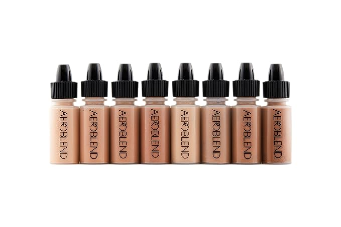 Airbrush Makeup Mini Sets (Tan/Dark)